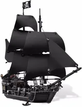 LEPIN 16006 The Black Pearl Building Blocks Kits Minifigures Bricks Toys Compatible Legoed 4148 Christmas Gifts Educational Toy