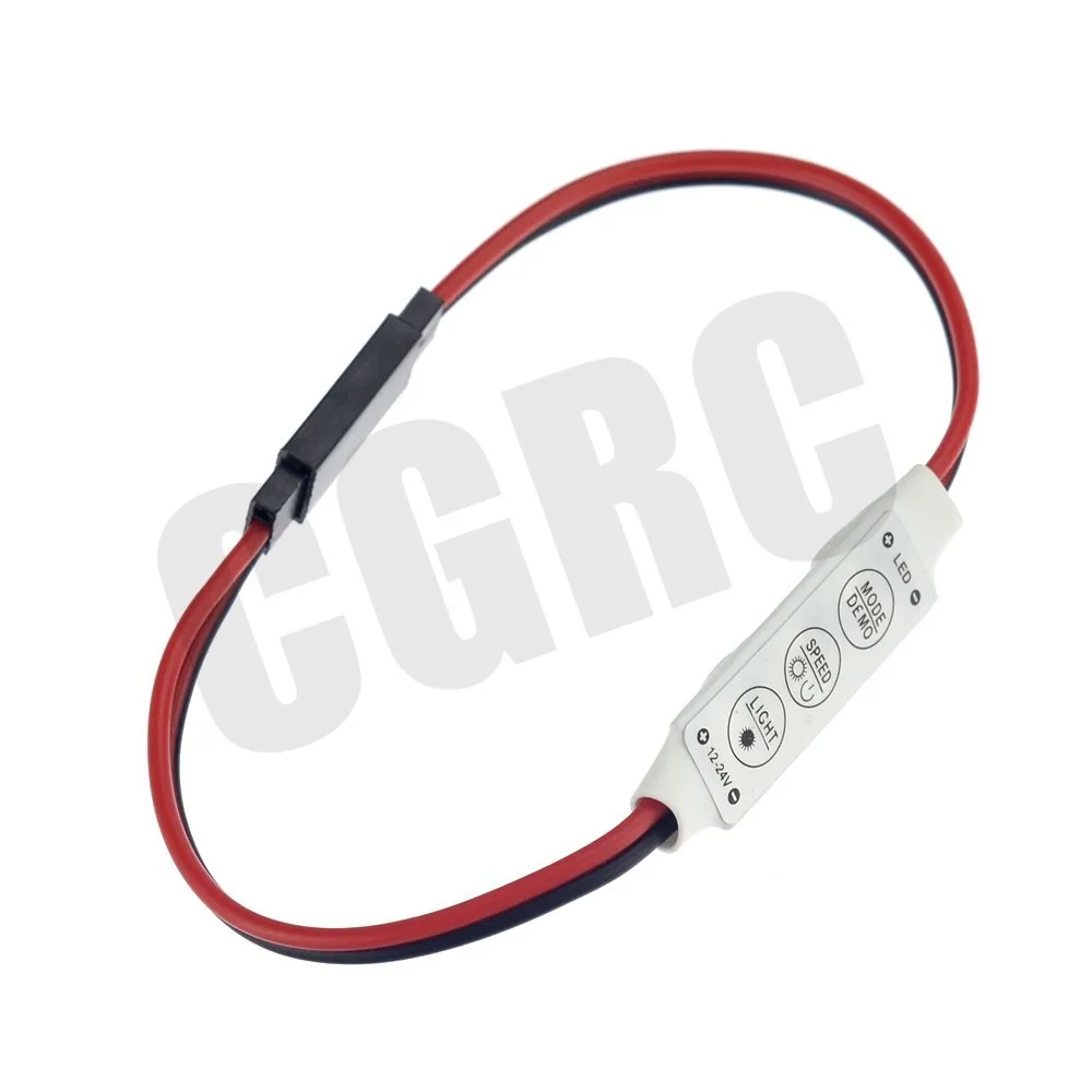 

LED Light Control Power Switch Flicker Mode For 1/10 RC Crawler Car TRX4 RC4WD D90 Axial Scx10 RC Drifting RC Boat Aircraft