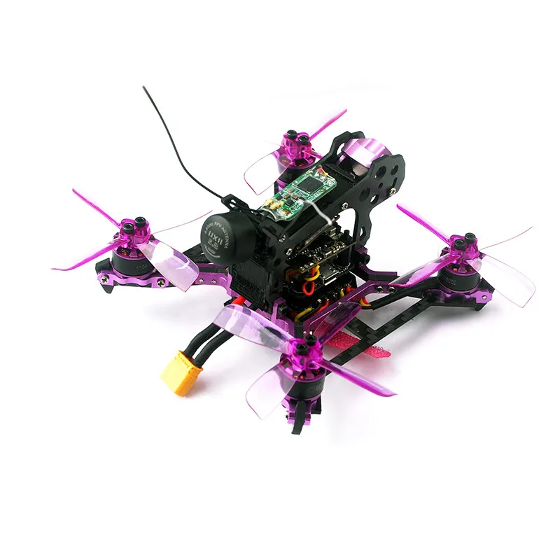 Eachine lizzard105s FPV гоночный Дрон BNF F4SD 28A Blheli_S ESC 720P DVR 5,8g 25/200mW VTX 4S VS Wizard X220S