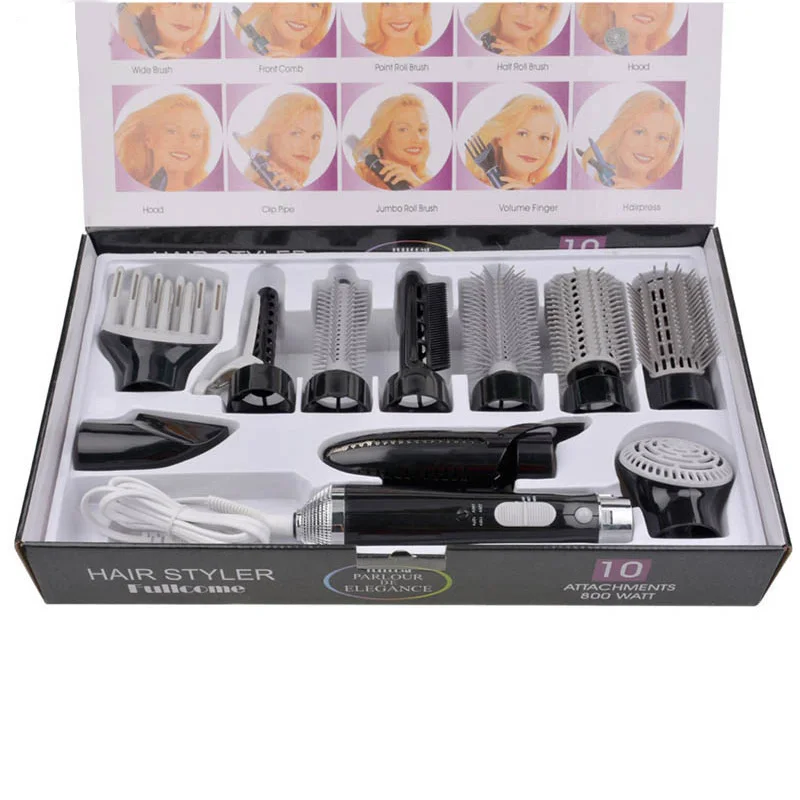 Online 10 In 1 Multifungsi Pengering Rambut dengan Sisir untuk Perjalanan Profesional Rambut Hair Dryer Pengering Rambut Rambut Blower untuk digunakan Di Rumah Kecantikan 489