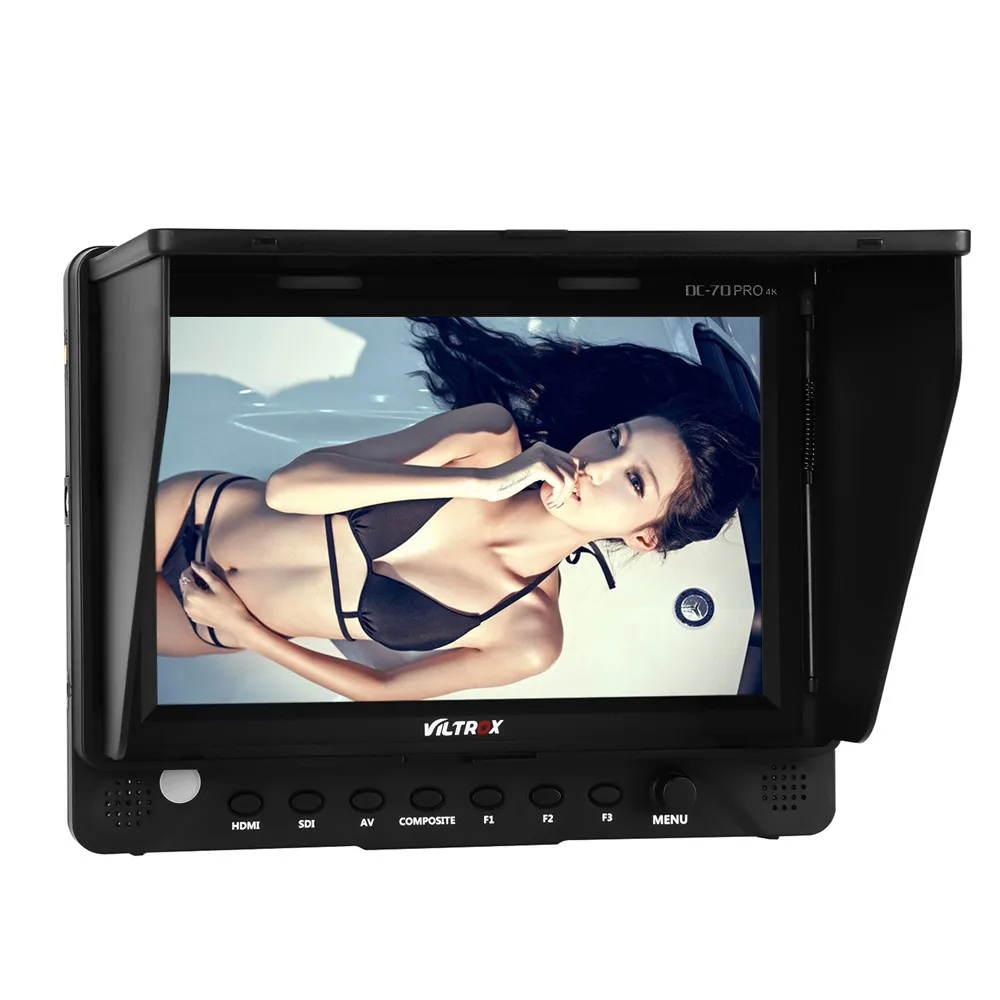 Видеомонитор для камеры Viltrox DC 70PRO 4K 7 ''IPS HD SDI/HDMI/AV 1920x1200 пикселей Canon Nikon Sony DSLR