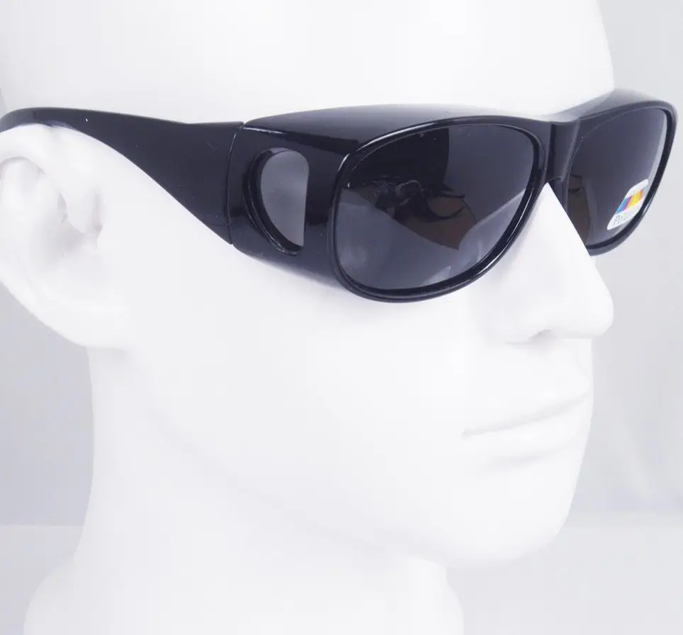 Поляризованные очки для ночного видения, солнцезащитные очки, подходят для очков