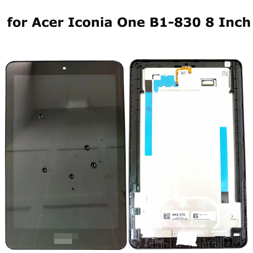 

Shyueda IPS Orig With frame 8" for Acer Iconia One B1-830 LCD Display Touch Screen Digitizer + Free Tools