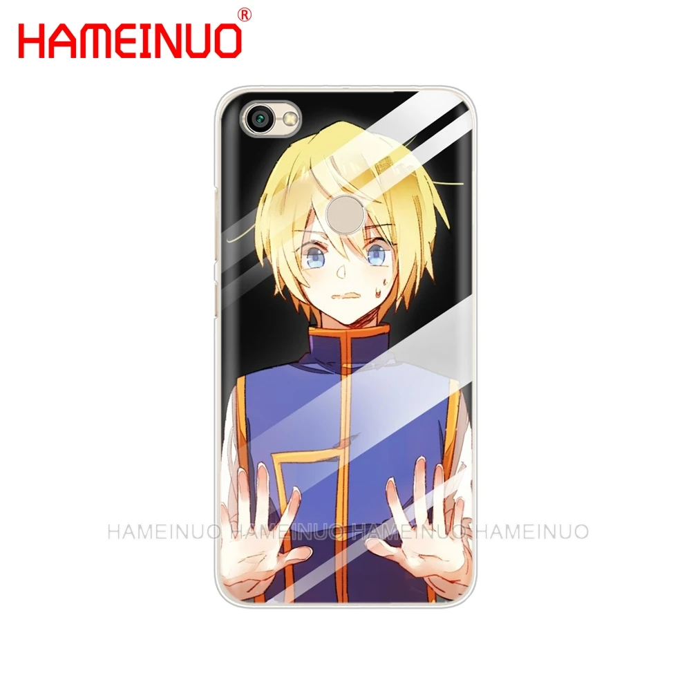 HAMEINUO Hunter X чехол для телефона с аниме Xiaomi redmi 5 4 1 1s 2 3 3s pro PLUS note 4X 4A 5A|Бамперы| |