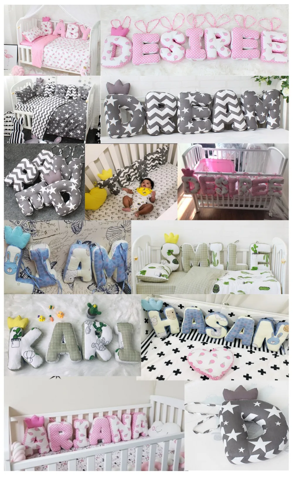 custom made baby name bumper 副本