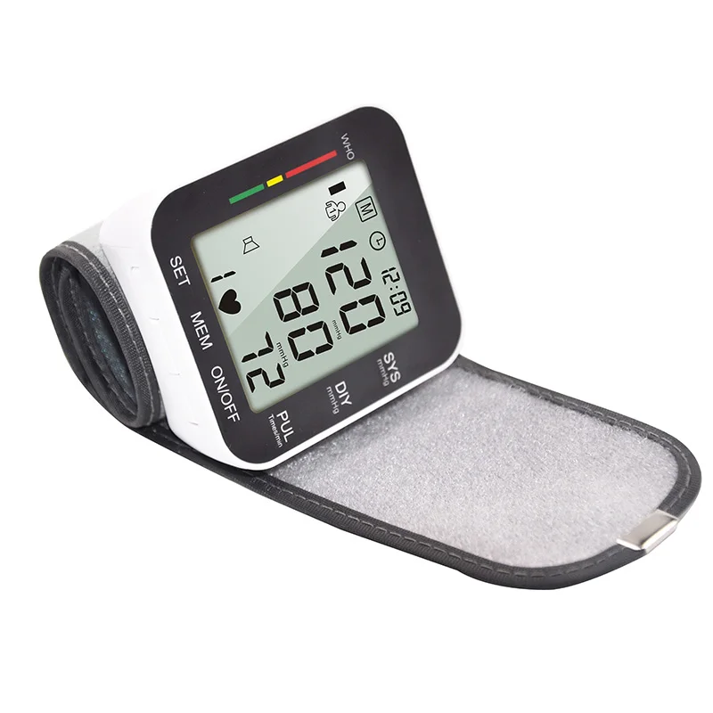  Digital Wrist Blood Pressure Monitor Check Machine Automatic Portable For Home Use DC88
