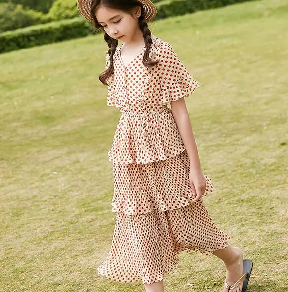 

Girl Dresses Children Skirt Chiffon Skirt Cake Skirt Y22