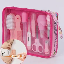 10 шт./компл. для здоровья ногтей набор для ухода за зубами Многофункциональный термометр для прочистки носа у новорождённых Зубная щётка безопасный новорожденных Уход за лошадьми набор по уходу за ребенком инструмент