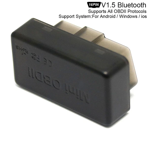 Мини подходит для ELM327 V1.5 obd2 wifi Bluetooth сканер automotivo код ошибки автомобиля диагностический инструмент 1,5 в OBD 2 escaner automotriz - Цвет: Красный