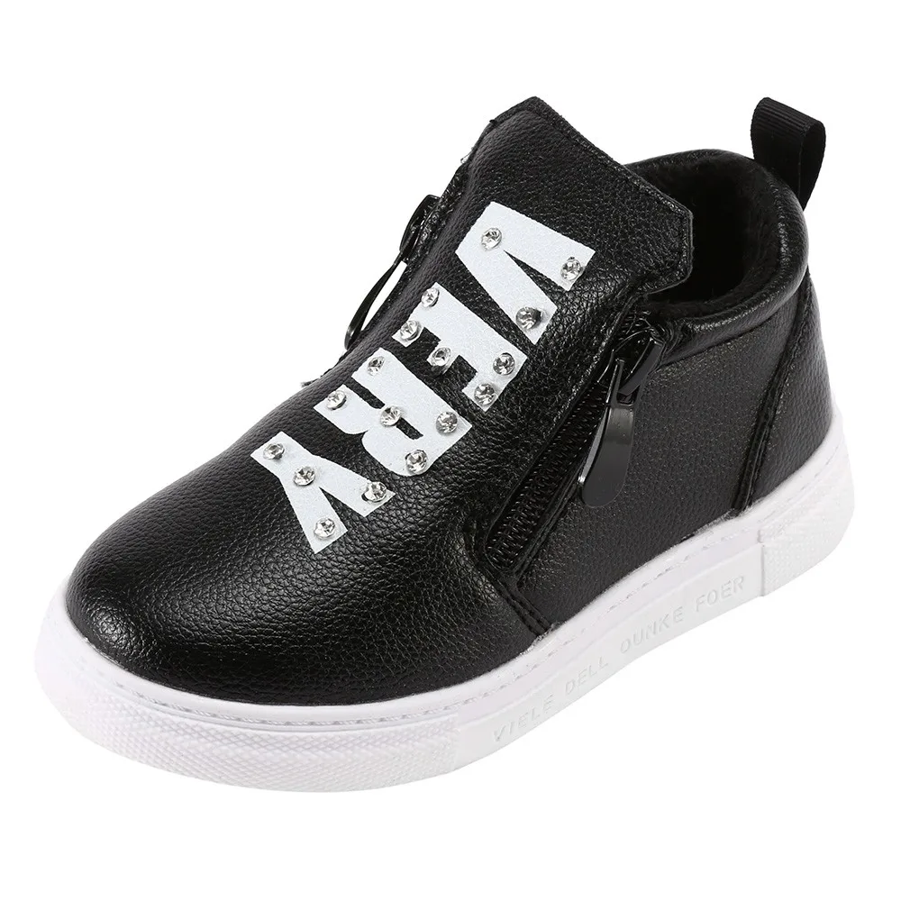 Baby Shoe2018 модные зимние мягкие ботинки для маленьких мальчиков и девочек Детские