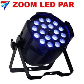 

Free Shipping Led Par Light Can 18x18w 6in1 RGBWA UV Zoom Led stage Light Christmas Decorations