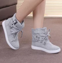 New arrival plus size 35-41 vintage canvas shoes woman solid lace up fashion ankle boots ladies top quality women’s autumn boots