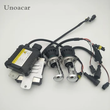 

1Set H4 Bi-Xenon High Low H4 Hi Lo 6000k H4-3 35w Car Bixenon Hid Kit 5000k 8000k 4300k 12000k For Car Headlights