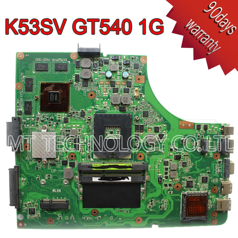 A53S A53SC A53SV K53S K53SC K53SJ X53S X53SC X53SV для Материнская плата Asus K53SV REV: 3.1 maindboard набора USB3.0 GT540M