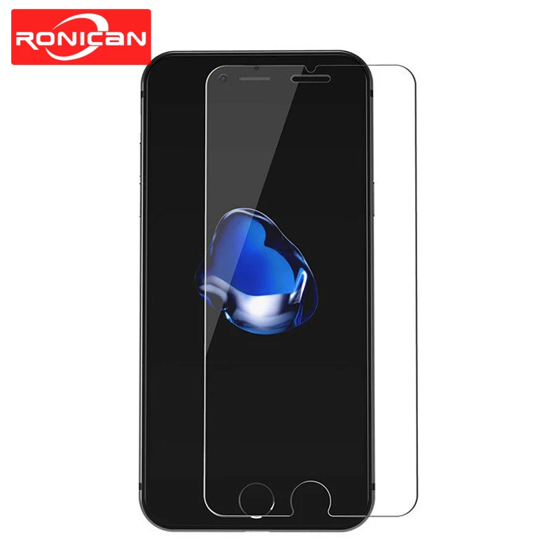Закаленное стекло 9H для iphone X 8 4S 5 5S 5c SE 6 6s plus 7 защитная пленка чехол комплект