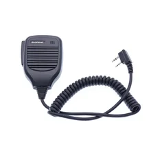 Baofeng – Mini microphone portatif pour talkie walkie UV 5R, radio bidirectionnelle Portable Pofung UV 5RE Plus UV B5 BF 888S