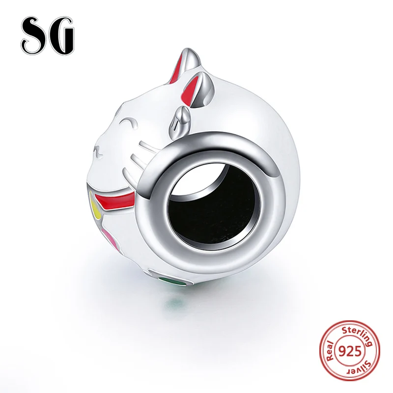 SG NEW Fit Европейский серебристый charms 925 оригинальные Animal Antique аутентичный Шарм Браслеты кулон бусины Стерлинговое Серебро-ювелирные изделия