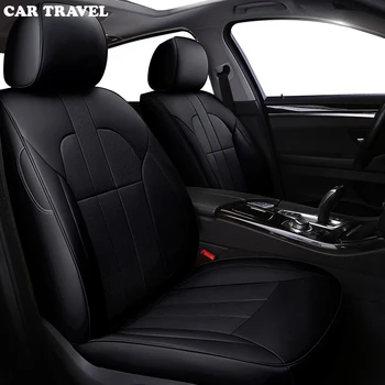 

CAR TRAVEL leather car seat cover for FIAT Bravo Freemont Punto Linea Automobiles Seat Covers car-styling