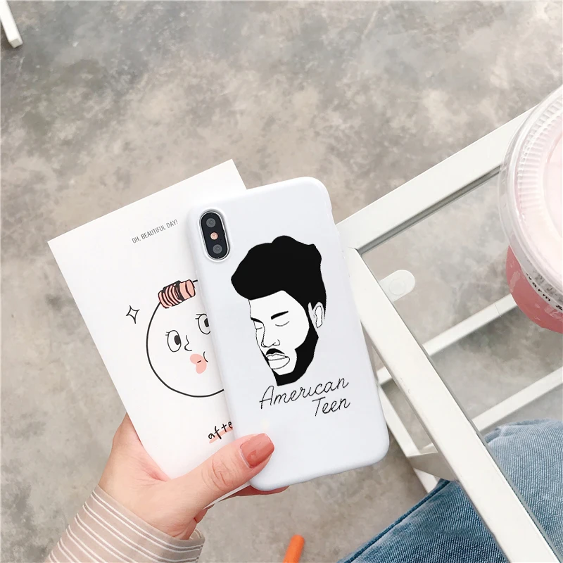 

Khalid Free Spirit phone Case For iPhone X 7 Plus XS 10 Case Silicone Phone Cover case For iPhone 6S 8 6 Plus XS Max Case