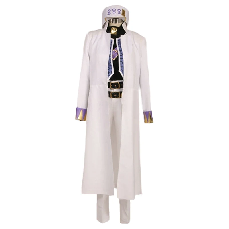 

free shipping Anime JOJO JoJo's Bizarre Adventure Diamond is Unbreakable Kujo Jotaro Cosplay Costume halloween costume