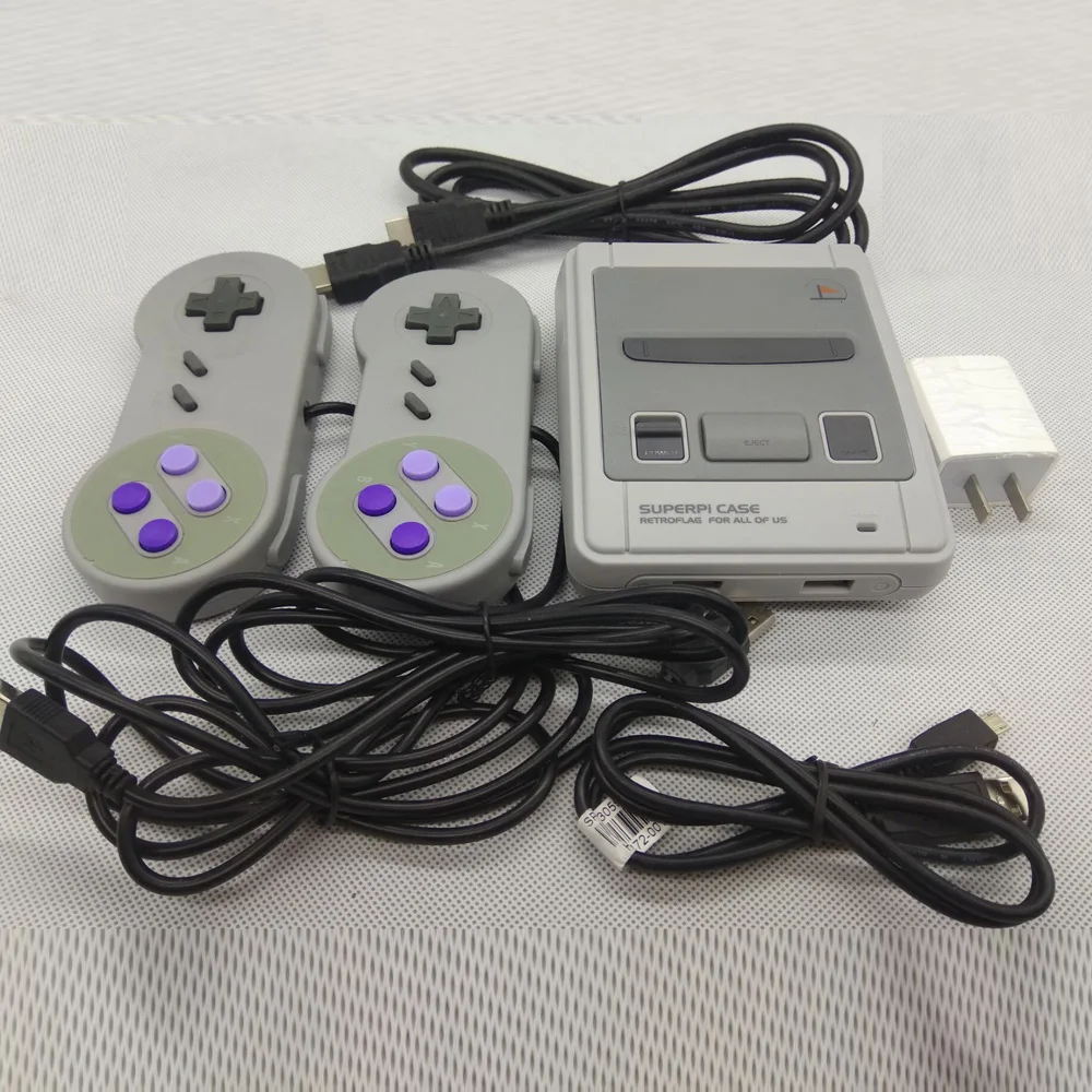 HAOBA NOUVEAU Ultra HD ТВ видео 4 K Jeu consola Integre 5000 Jeux GBA/SFC/MD/ NES/PS1 formato Out poner la consola|Игры с