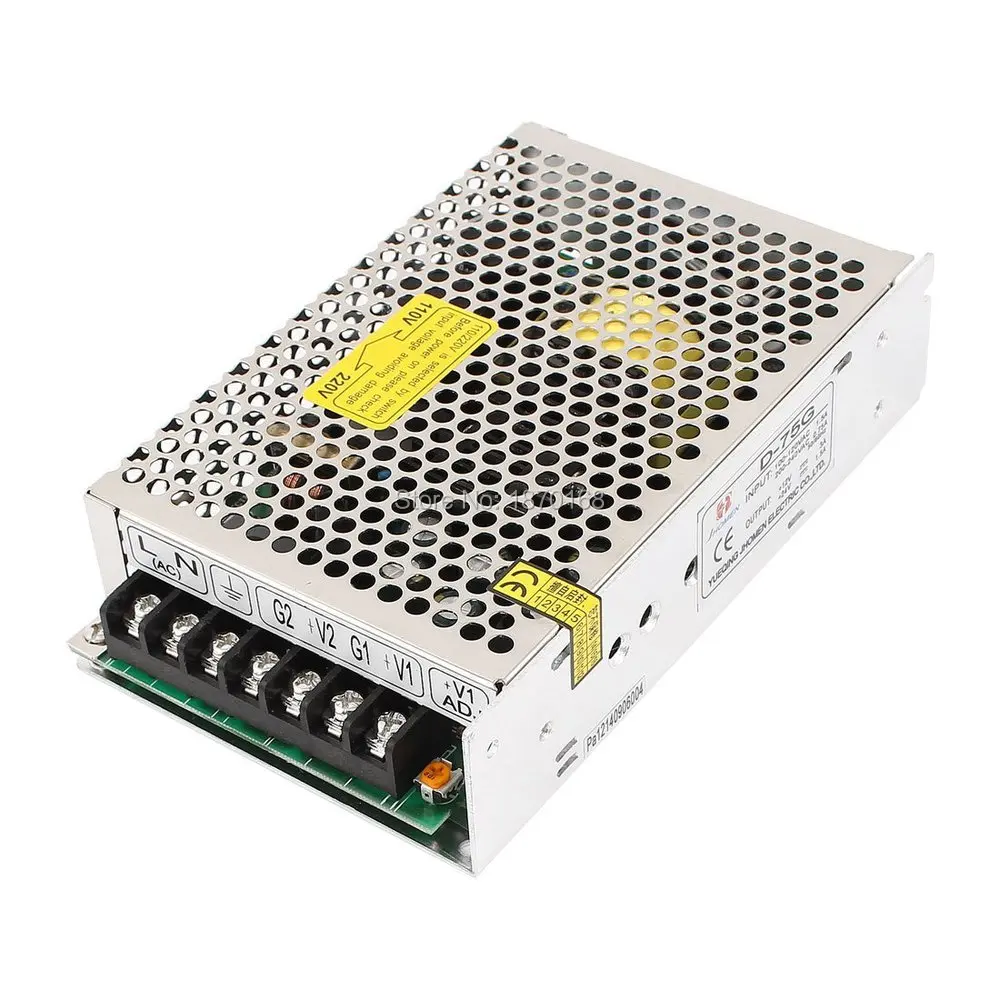 

Ac100v-120v 1.5A dipimpin diatur импульсный преобразователь питания, D-75g 75 Вт