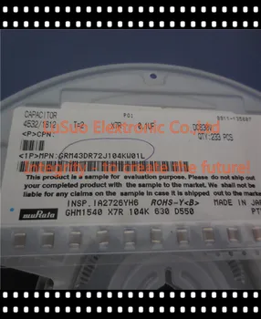 

100PCS GRM43DR72J104KW01L GRM43DR72J104KW01 GRM43DR72J104 GRM43DR72 GRM43 Chip Monolithic