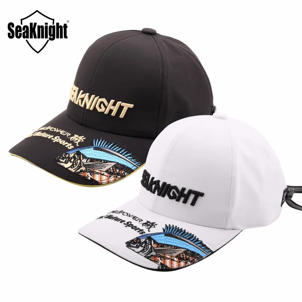 

SeaKnight SK002 Fishing Cap Breathable Waterproof Adjustable Sunshade Embroidery Fishing Cap Men Women Outdoor Fishing Equipment