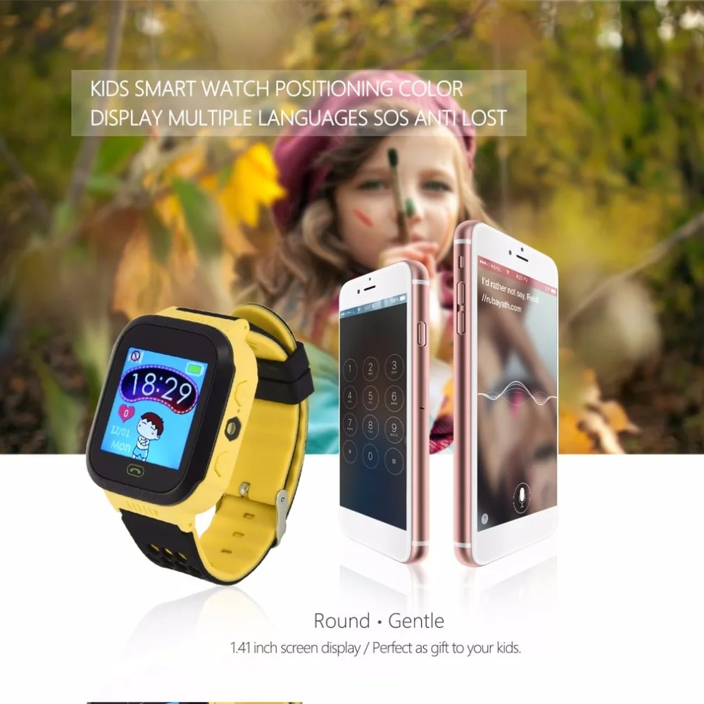 Детские Смарт-часы Y21 для учебы и игр, с сенсорным экраном, для улицы, трекер, SOS мониторинг, GPRS, часы с дистанционным вспышкой, детские наручные часы