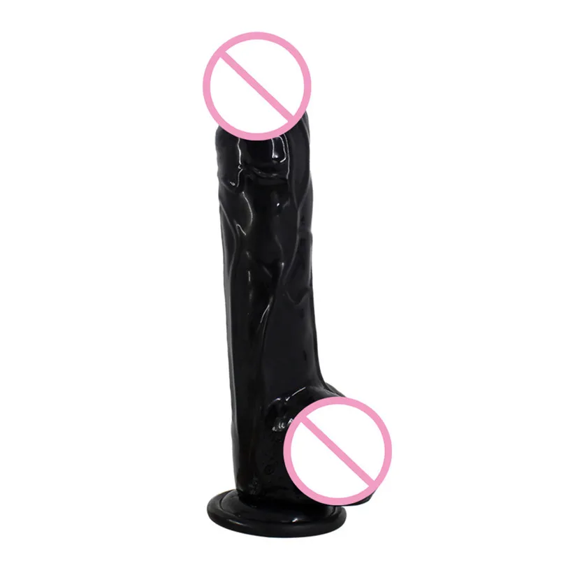 Large Dildos Crystal Female Massager TPE Dildo Suction Cup Masturbator Massager Vagina Adult Sex Toy Gode Realiste Vibrant (8)