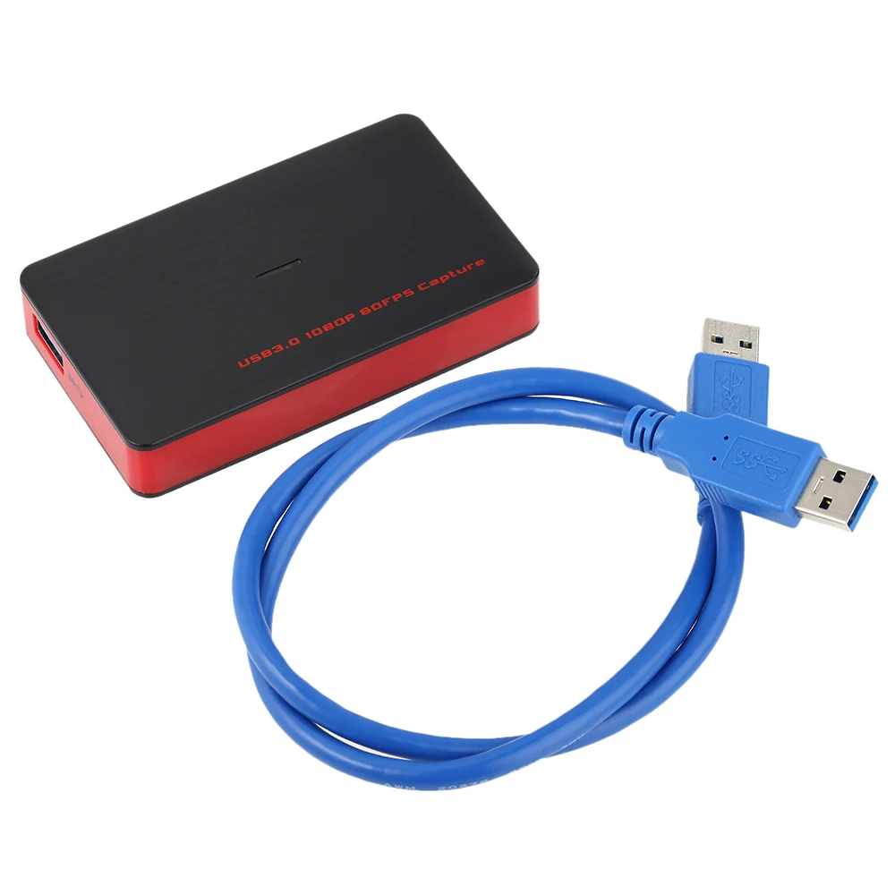 USB 3,0 HD видео игра захват 1080P видео конвертер в режиме реального времени подключи и играй HD вход выход для xbox One PS4 MAC Windows