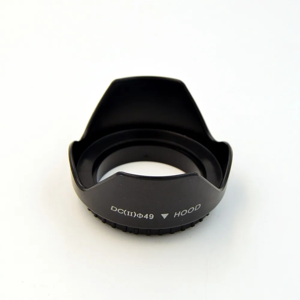 49 52 55 58 62 67 72 77 82 мм резиновая винтовая бленда для объектива canon nikon sony pentax|Бленды| |