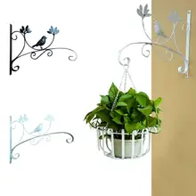 Iron Flower Pot Wall Hook Hanging Basket Hook Bracket Outdoor Balcony Wall Hanging Flower Rack Delicate And Practical Iron Flower Pot Wall Hook Hanging Basket Hook Bracket Outdoor Balcony Wall Hanging Flower Rack Delicate And Practical