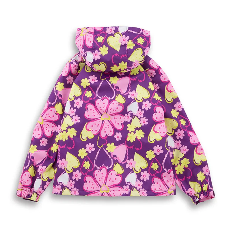 2019 Brand Flower Polar Fleece Girls Jacket For Child Clothing 3-12T Girls Outerwear Coat Spring Autumn Kids Windbreaker Jackets 2019 Brand Flower Polar Fleece Girls Jacket For Child Clothing 3-12T Girls Outerwear Coat Spring Autumn Kids Windbreaker Jackets
