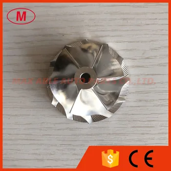 

RHF5 40.65/52.50mm 6+6 blades turbo turbocharger aluminum 2618/Billet/milling compressor wheel