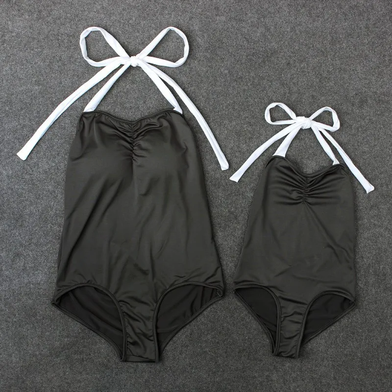 

Baby Girl And Mom Swimsuit Summer Girls Swimwear High Quality Kids Swimming Suit Children One Pieces Bathing Suit