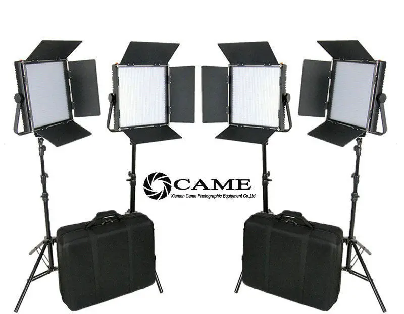 

CAME-TV High CRI Bi-color 4 X 1024 LED Video Lights Studio TV Lighting +Free Bag