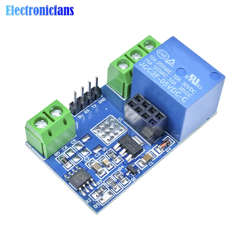 Беспроводной Wi Fi релейный модуль ESP8266 ESP 01 ESP01 5 В дистанционное управление