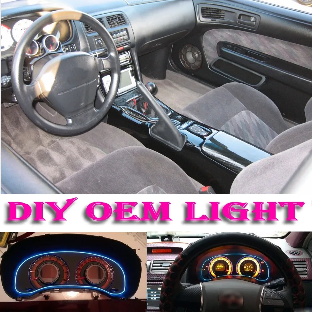 Car Atmosphere Light Flexible Neon Light El Wire Interior