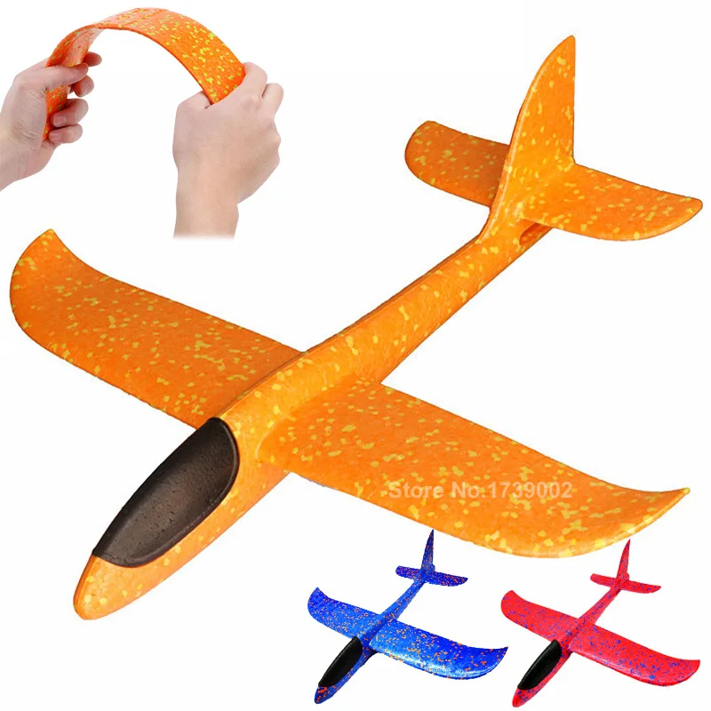 

1PCS EPP Foam Hand Launch Throwing Glider Flying Toy Planes Throw Airplane Aeroplane Aircraft Kids Toys Outdoor Gift 2018