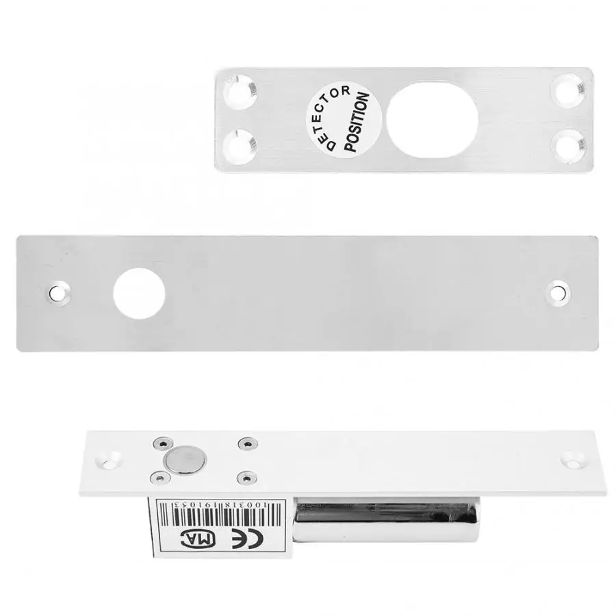 

DC12V Magnetic Induction Normal Temperature Electric Drop Bolt Lock with 2 Cables Door Locks serrure de porte