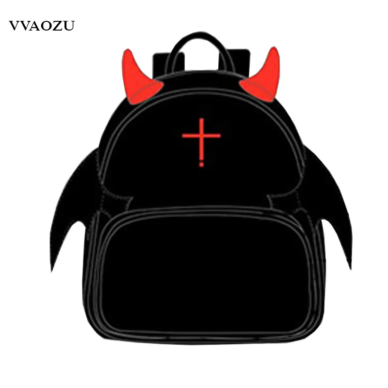 Seraph of the End Cosplay font b Backpack b font Mochila Cartoon Anime Krul Tepes Punk