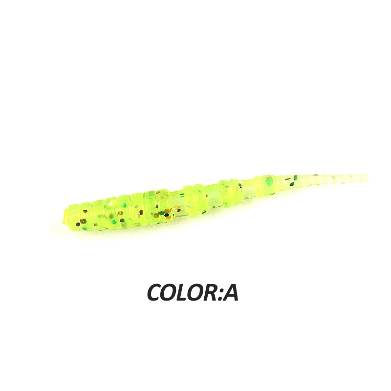 2018 Supercontinent Fishing Soft Worm Lures Ice Fishing Bait Soft Polaris Sinking Lure Pesca Cheap Fishing Tackle