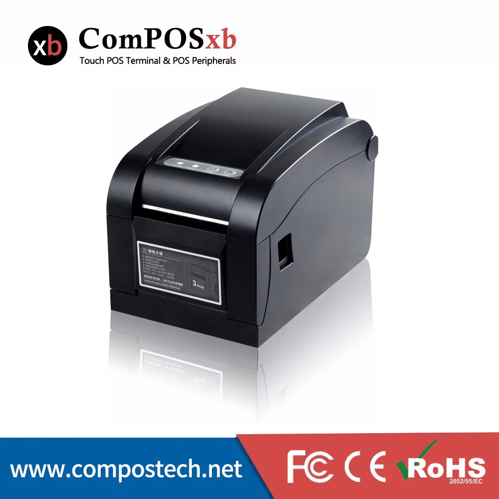 Factory Best Price Thermal 80mm Direct Thermal Label Printer With USB