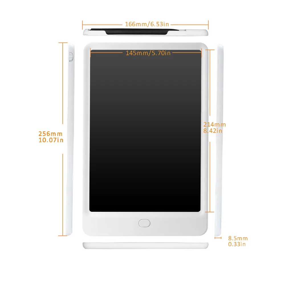 NEWYES lcd планшет для письма 10 дюймов Рисование тонкий почерк коврик для сообщения графическая доска детская письменная доска подарки для детей