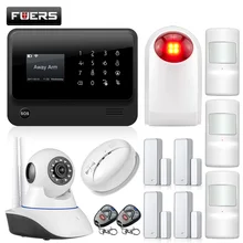 Fuers, новинка, G90B, 3g, 2,4G, WiFi, GSM, SMS, беспроводная домашняя система безопасности, IOS, Android, приложение, дистанционное управление, комплект сигнализации