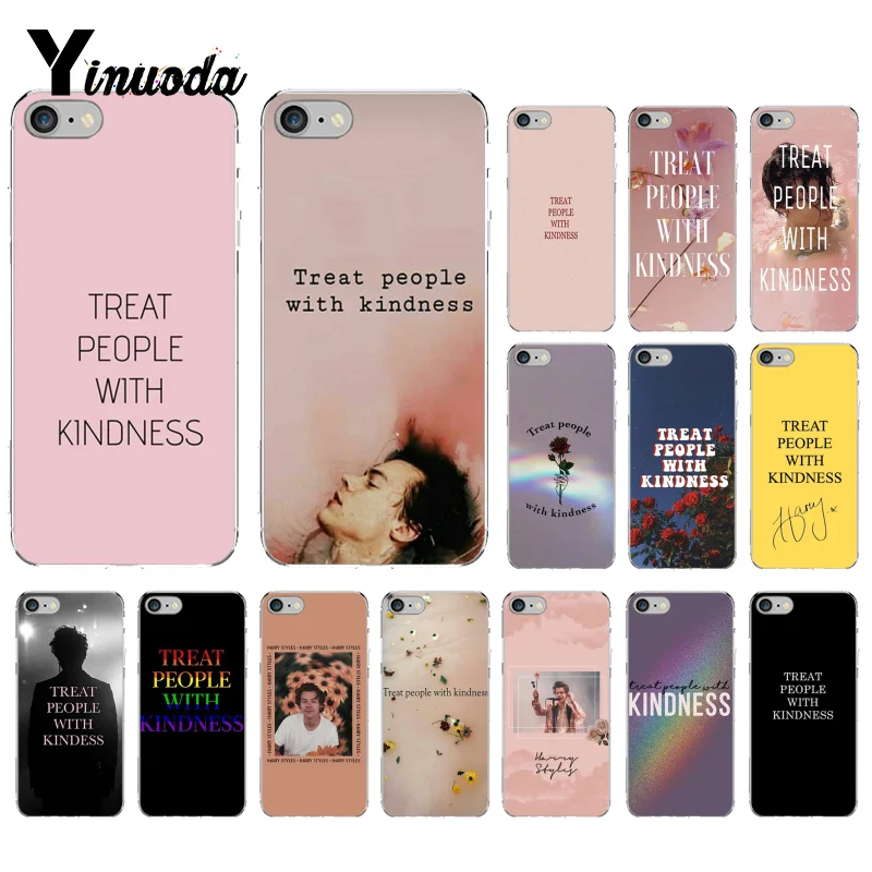 

Yinuoda Harry Styles Treat People With Kindness candy Phone Case Cover for iPhone 6S 6plus 7 7plus 8 8Plus X Xs MAX 5 5S XR 10