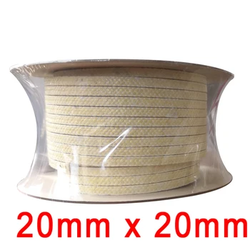 

20mm x 20mm Dupont hot mill Aramid fiber packing high-pressure pump Aramid fiber wire rod AFRP shaft seal