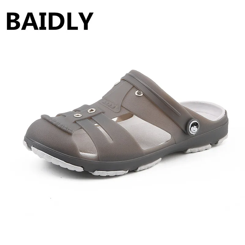 mens beach clogs