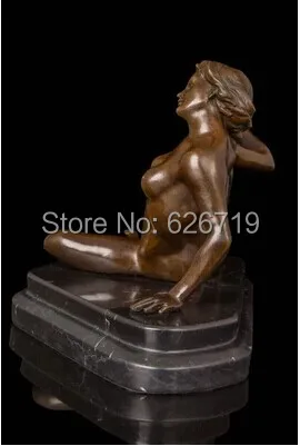ATLIE BRONZES Западная эротическая Сексуальная скульптура бронзовая ню статуя